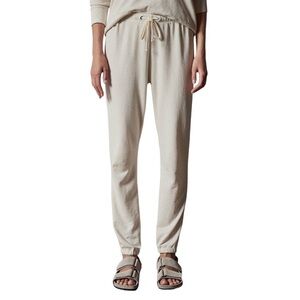 James Perse Beige French Terry Sweat Pant